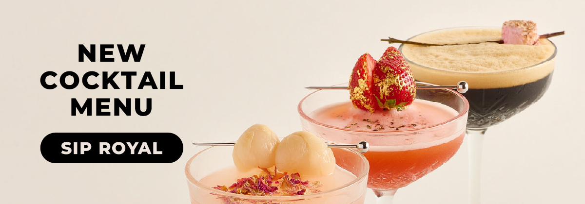 New cocktail menu at kingpin