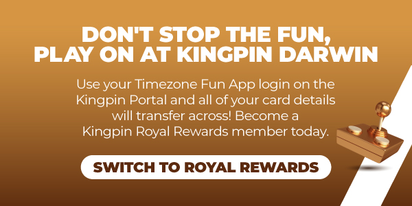 Kingpin Darwin welcomes Timezone Casuarina regulars